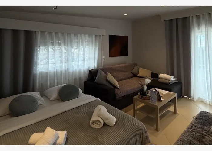 公寓 Luxury With Jacuzzi 埃帕诺米